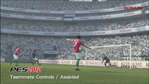 Pro Evolution Soccer 2012 - Gameplay : Teammate Assisted