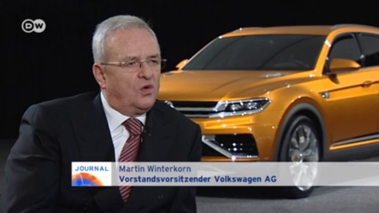 Interview mit VW-Chef Martin Winterkorn | Journal Interview