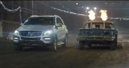 Quand Mercedes Teste Son 4x4 dans une course de Stock-Car!! Demolition Derby Race!!