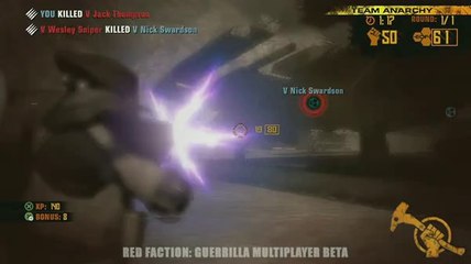 Red Faction : Guerrilla - Bêta multijoueur  #1