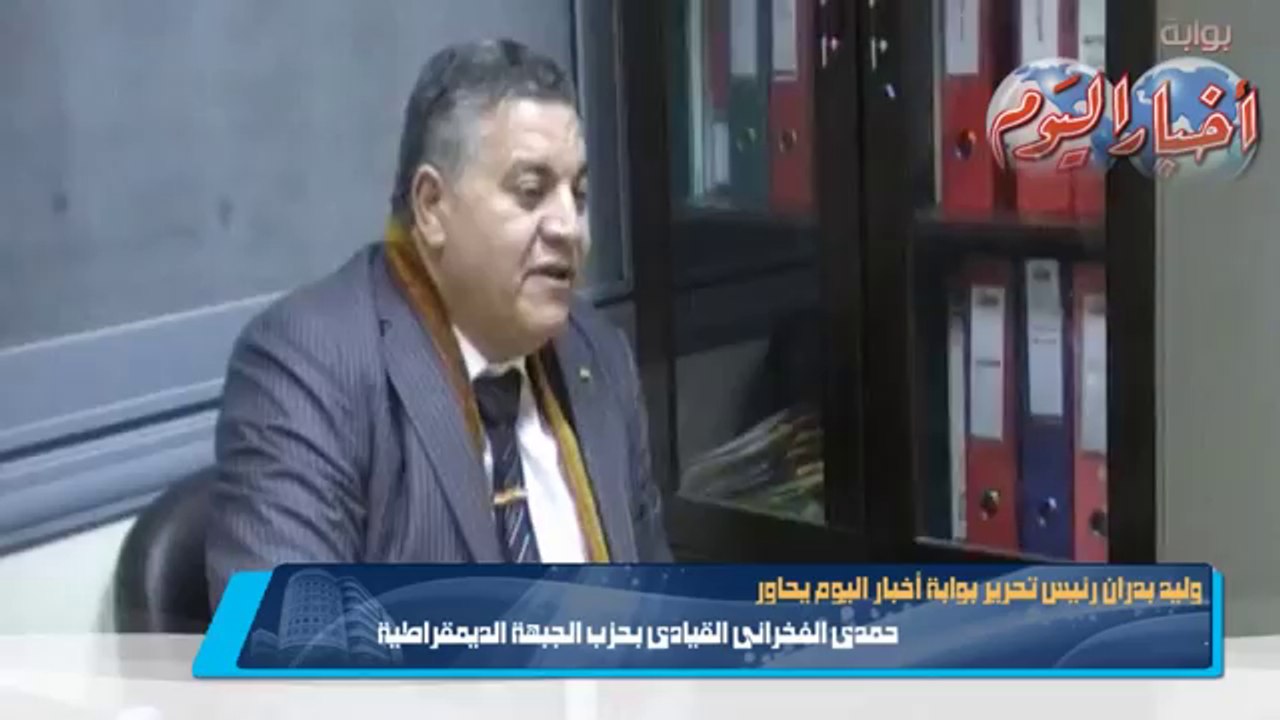 'حمدي الفخراني' فى حوار خاص ' يدعو السيسى للترشح للرئاسة'