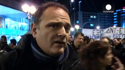 Anti-EU protesters give Commissioners warm welcome in Athens for EU handover ceremony