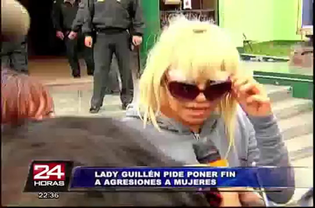 La ex bailarina Lady Guillen pidió ponerle fin a las agresiones contra las mujeres