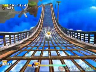 Sonic Adventure - Tails met Sonic dans le vent