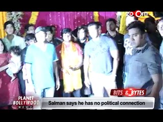 Salman Khan's Kind act, Shruti Haasan hospitalized & more