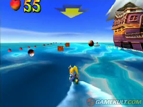 Crash Bandicoot 3 : Warped - Crash Wave Racing