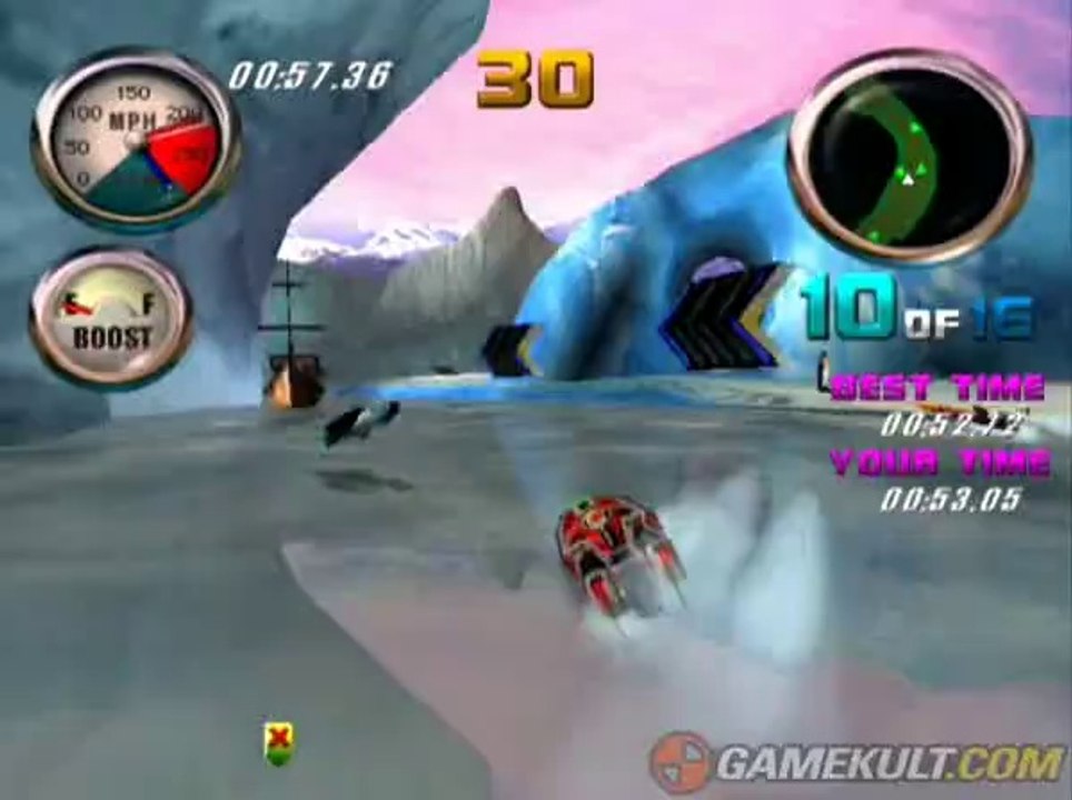 Hydro Thunder - Une course glaciale