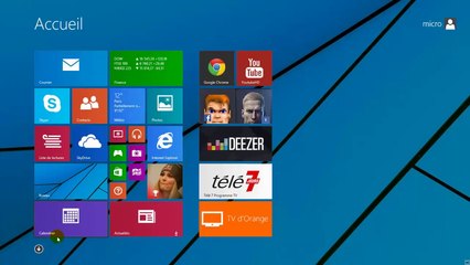 Demarrer directement sur le Bureau au lieu de l'ecran d'Accueil sous Windows 8.1