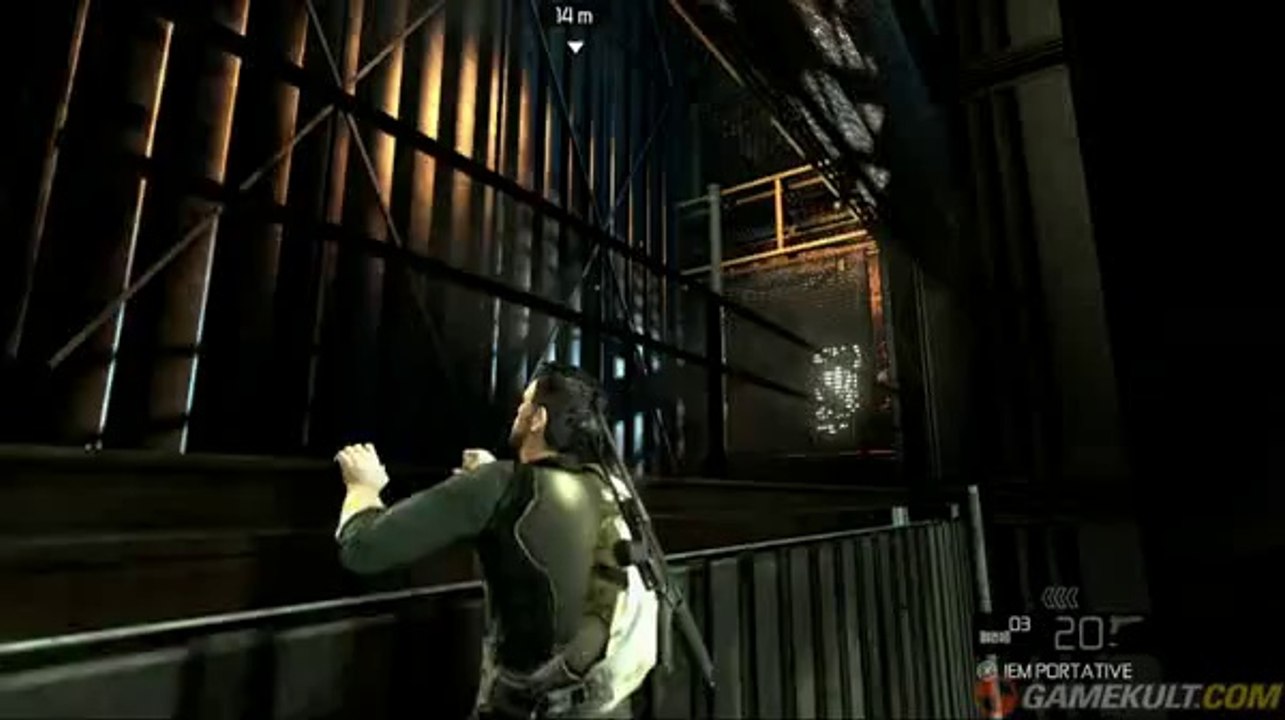 Splinter Cell Conviction - Un petit peu d'escalade