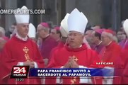 Vaticano: Papa Francisco invitó a cura argentino a dar una vuelta en el papamóvil