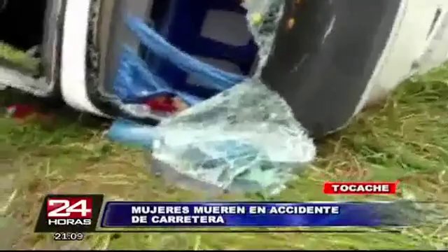 Accidentes de carreteras dejaron tres muertos en el interior del país