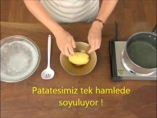 Patates Soyma Tekniği