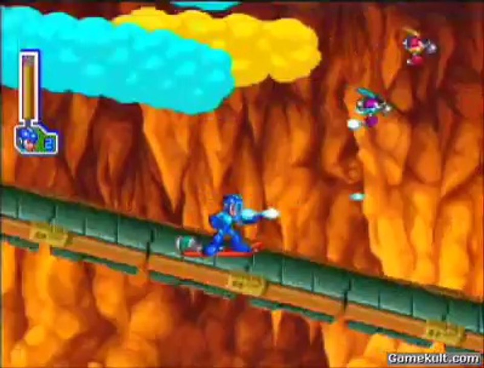 Mega Man Anniversary Collection - Menus et Mega...