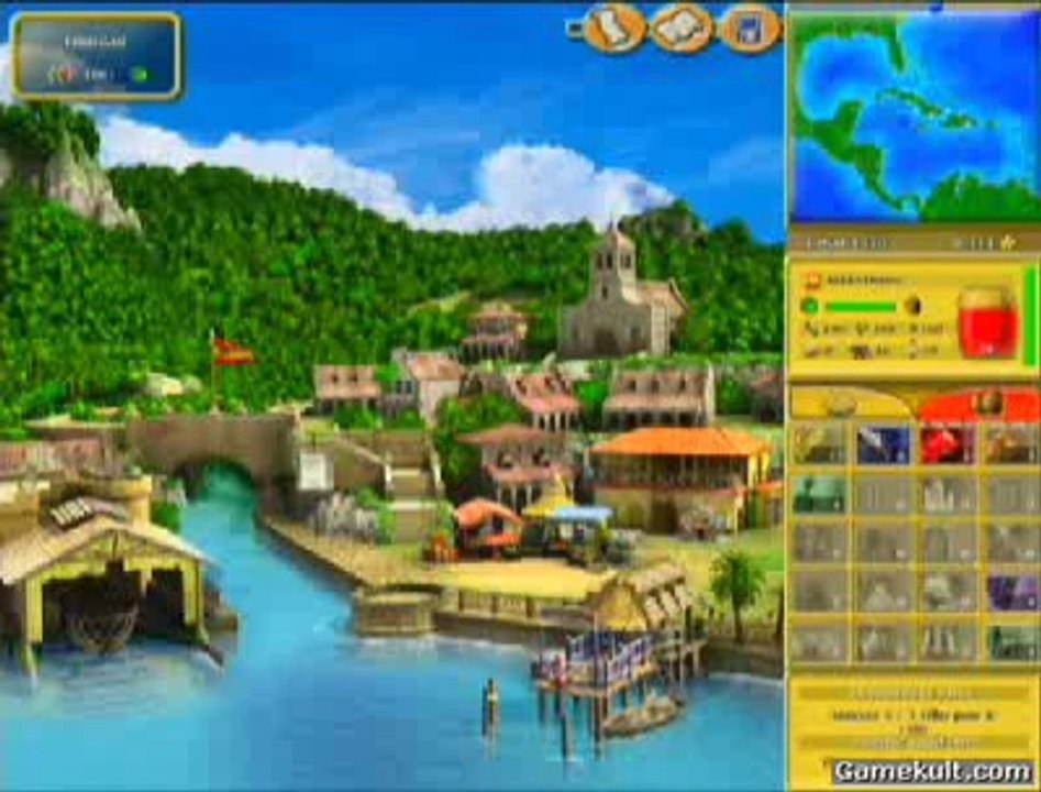 Tortuga : Pirates et Flibustiers - Commerce dans un port