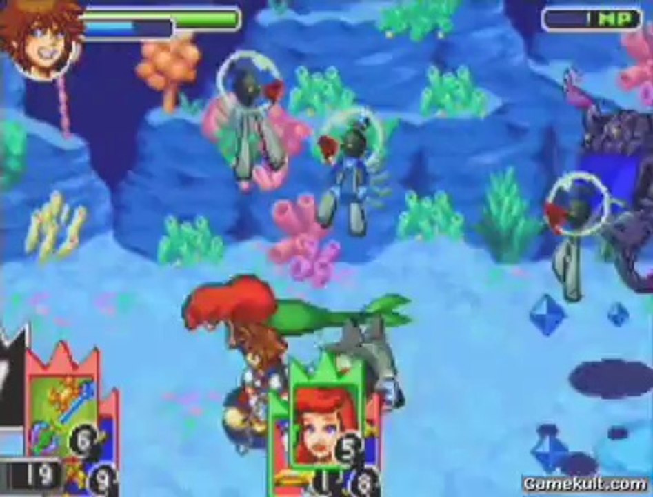 Kingdom Hearts : Chain of Memories - Portes sous l'océan