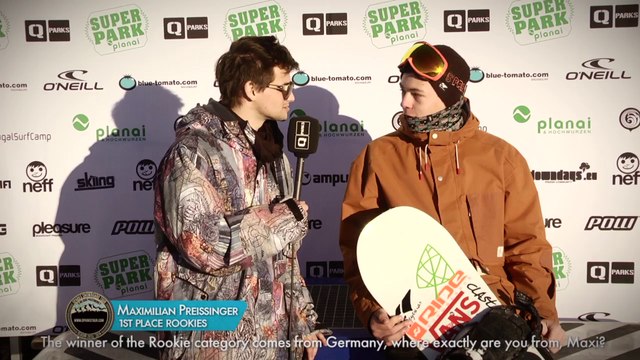 Superpark Planai: Blue Tomato Plan P - QParks Snowboard Tour: 21.12.2013