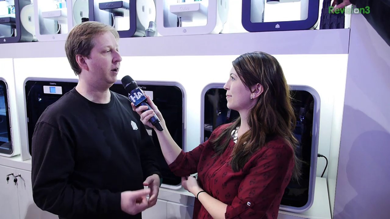 3D Systems' Cube Personal 3D Printer - Hak5