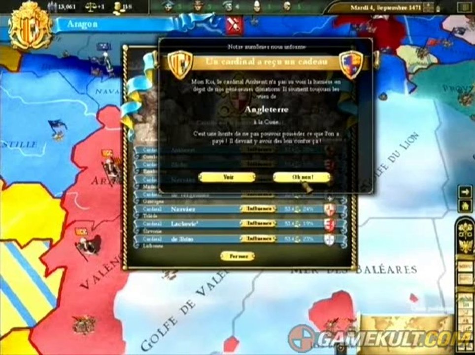 Europa Universalis III - Géopolitique d'Aragon