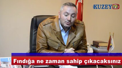 Fındığa ne zaman sahip çıkacaksınız