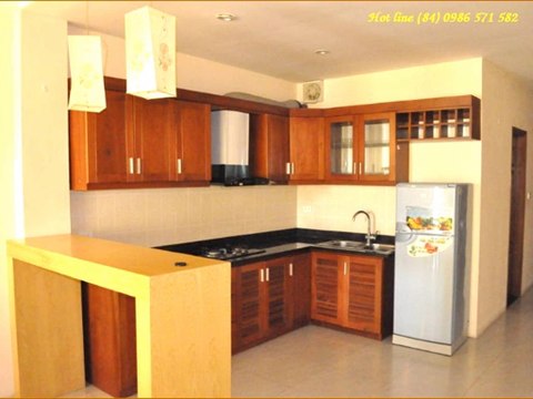 Renting lakeview apartment in Tay Ho dist, Nhat Chieu st, Hanoi
