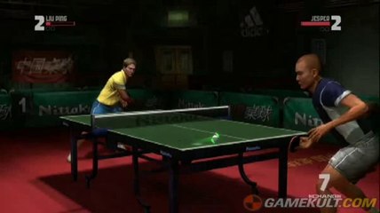 Table Tennis - Jesper fait parler sa force