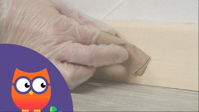 Comment réparer une plinthe en bois (Ooreka.fr)
