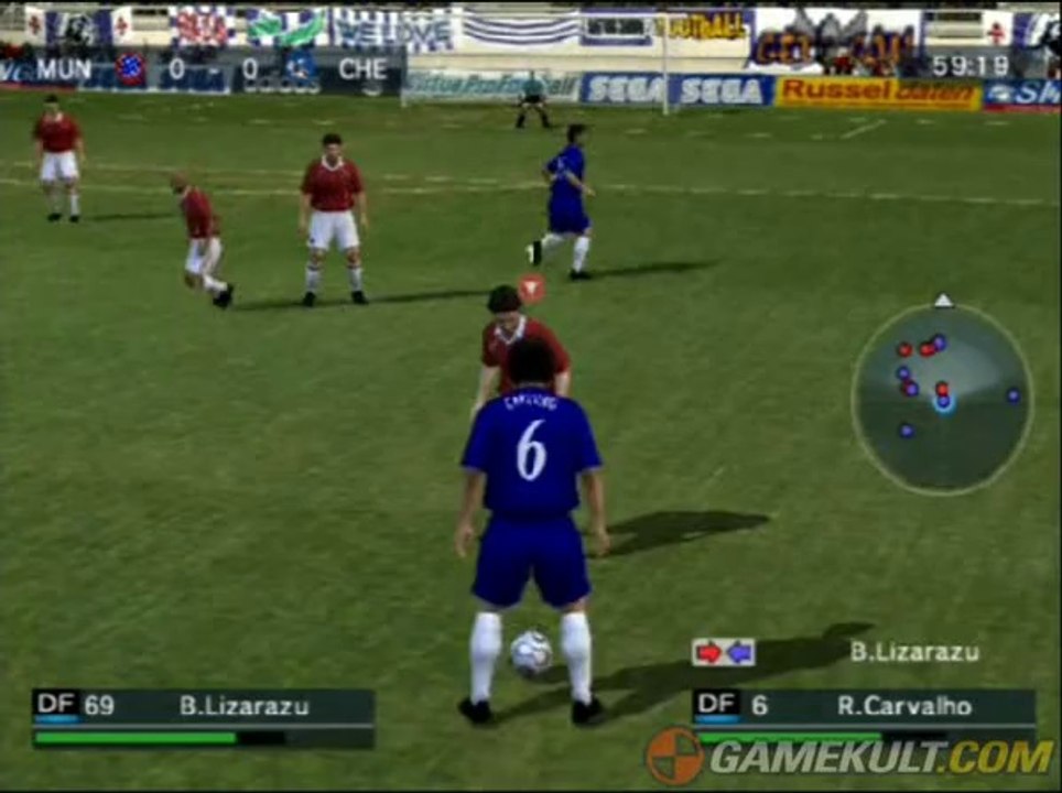 Virtua Pro Football - Les bonnes feintes d'Essien