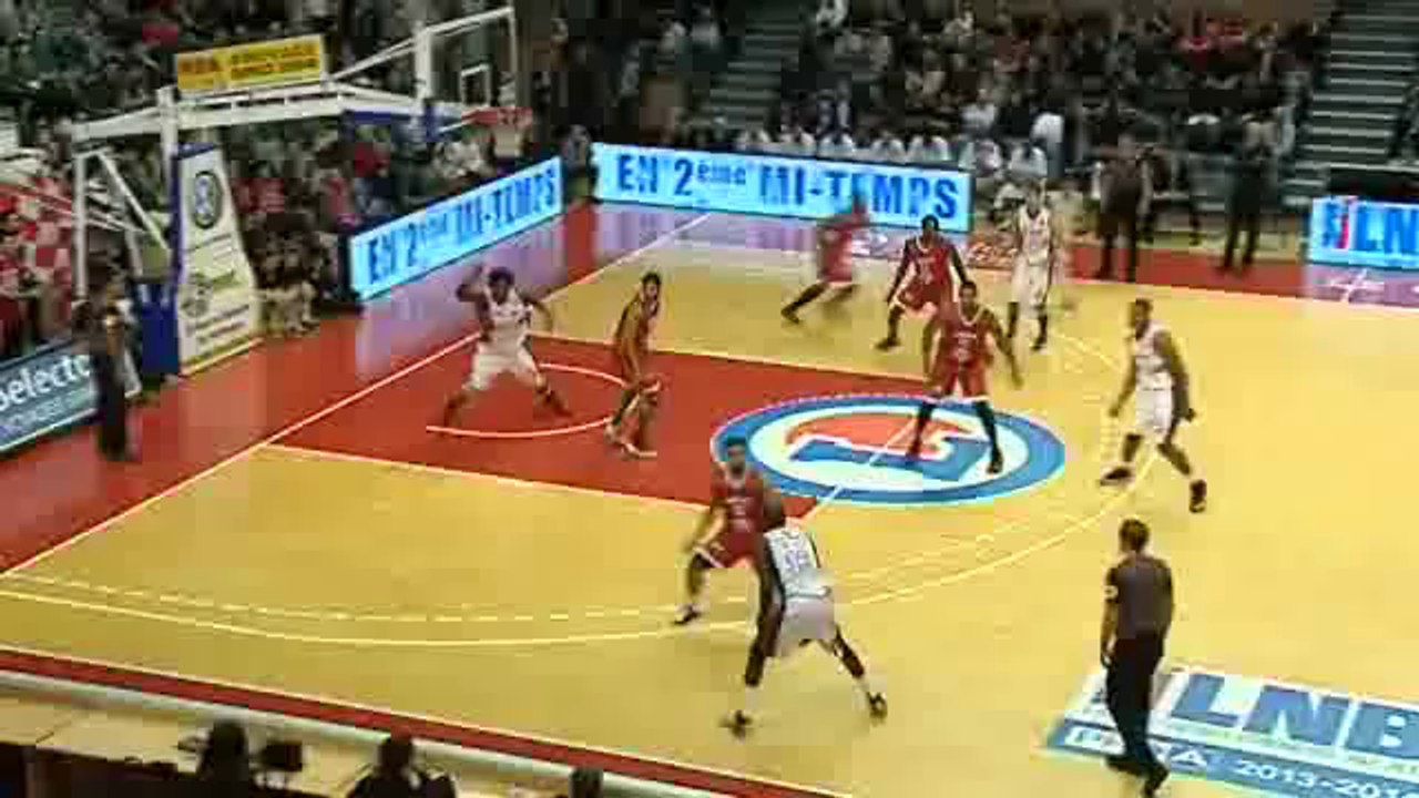 Chalon - Cholet 84 - 87 ( basket Pro A)