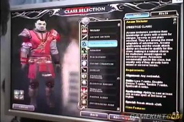 NeverWinter Nights 2 - Création d'un personnage à la GC 2006