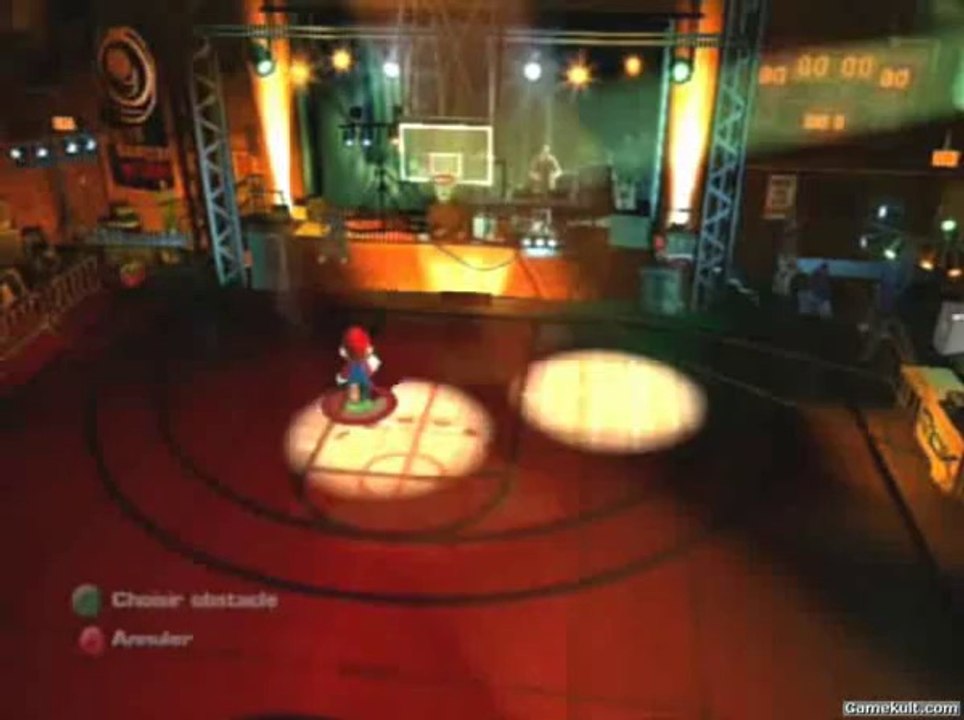 NBA Street V3 - Mario dans un concours de dunks