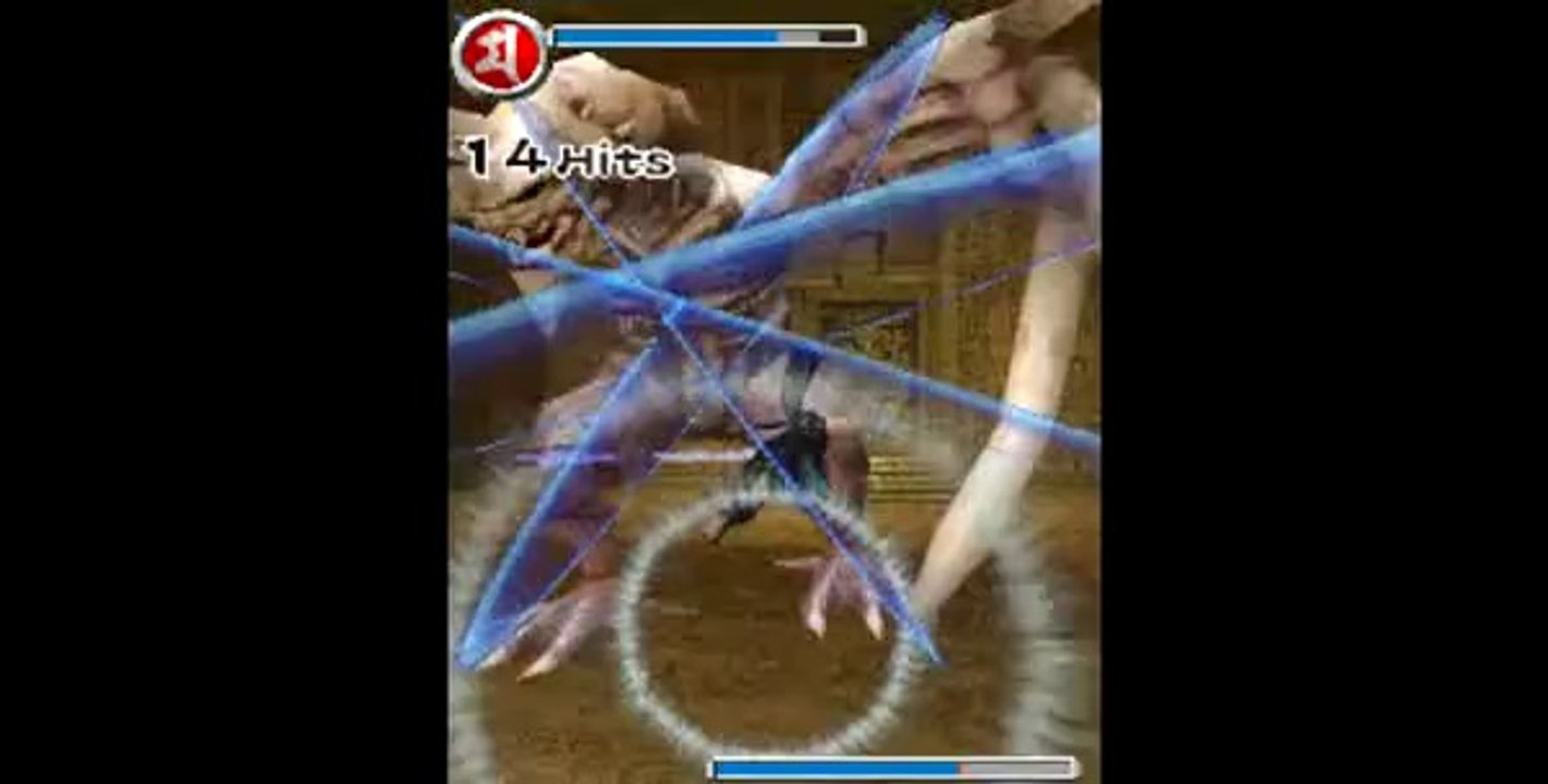 Ninja Gaiden : Dragon Sword - Ryu vs. le gros griffu