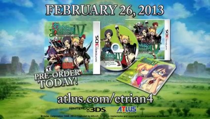 Etrian Odyssey IV : Legends of the Titan - Dancers Trailer