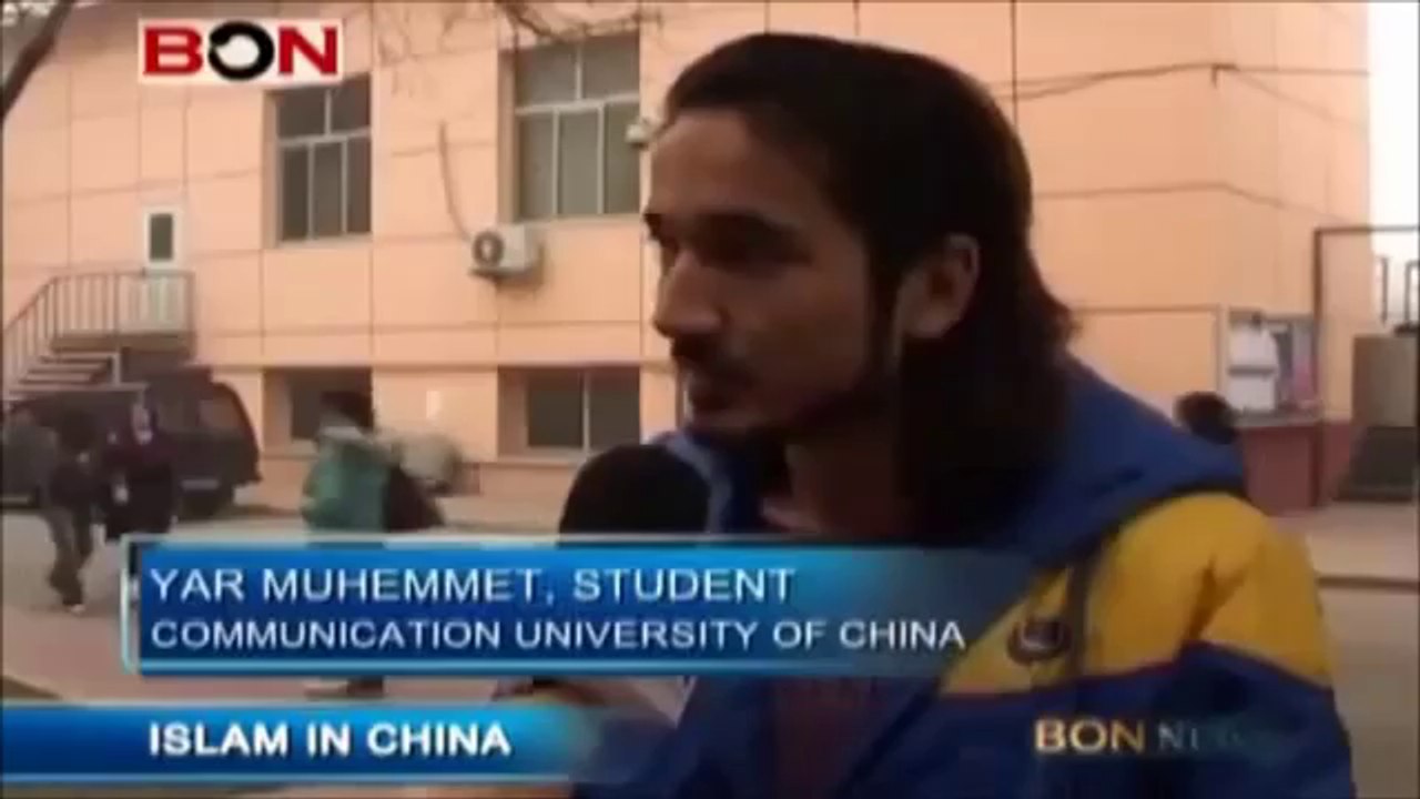 25 million Muslims in China. Islam is growing among Chinese