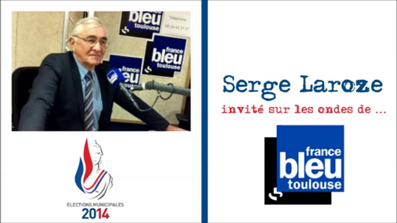 Serge Laroze, invité de France Bleu Toulouse 08/01/14