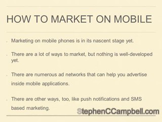 How Mobile Marketing Evolved Over The Years