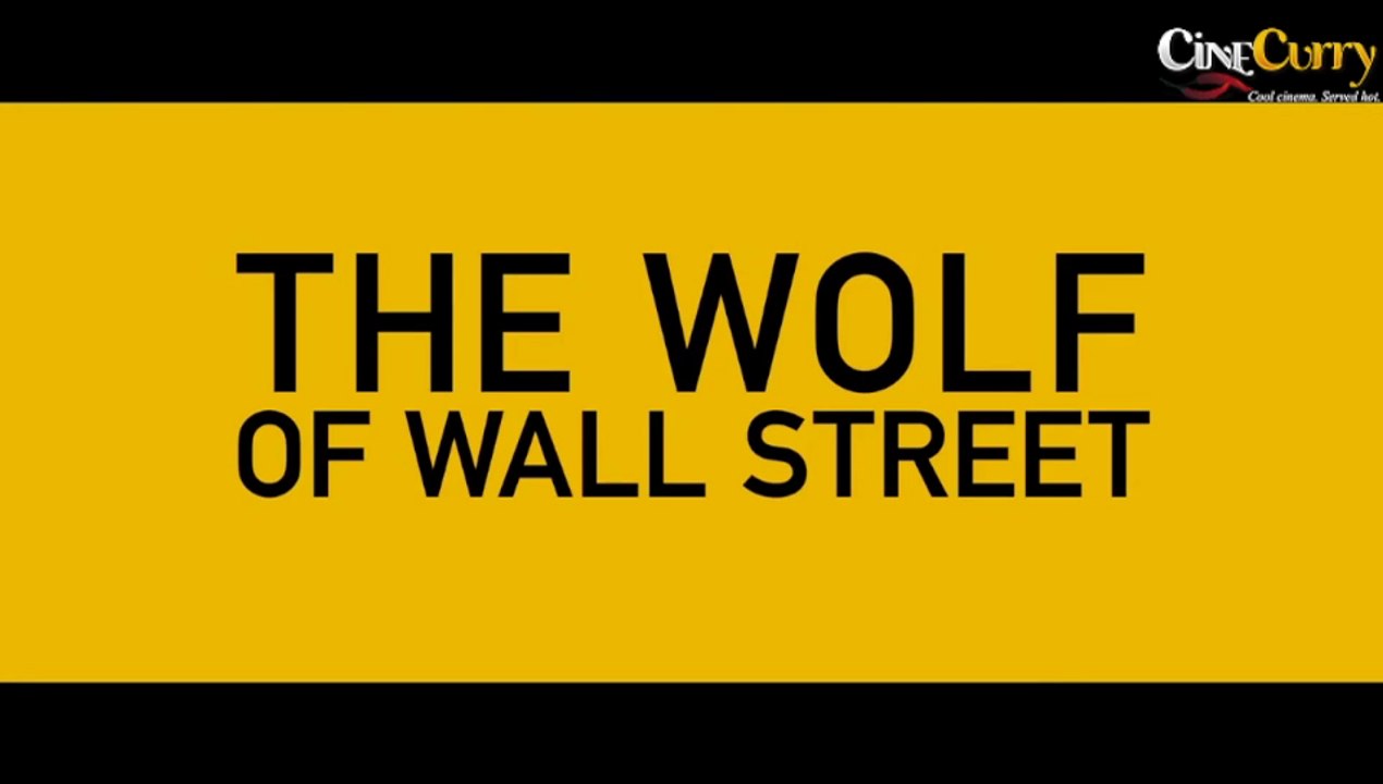 The Wolf of Wall Street Movie Review