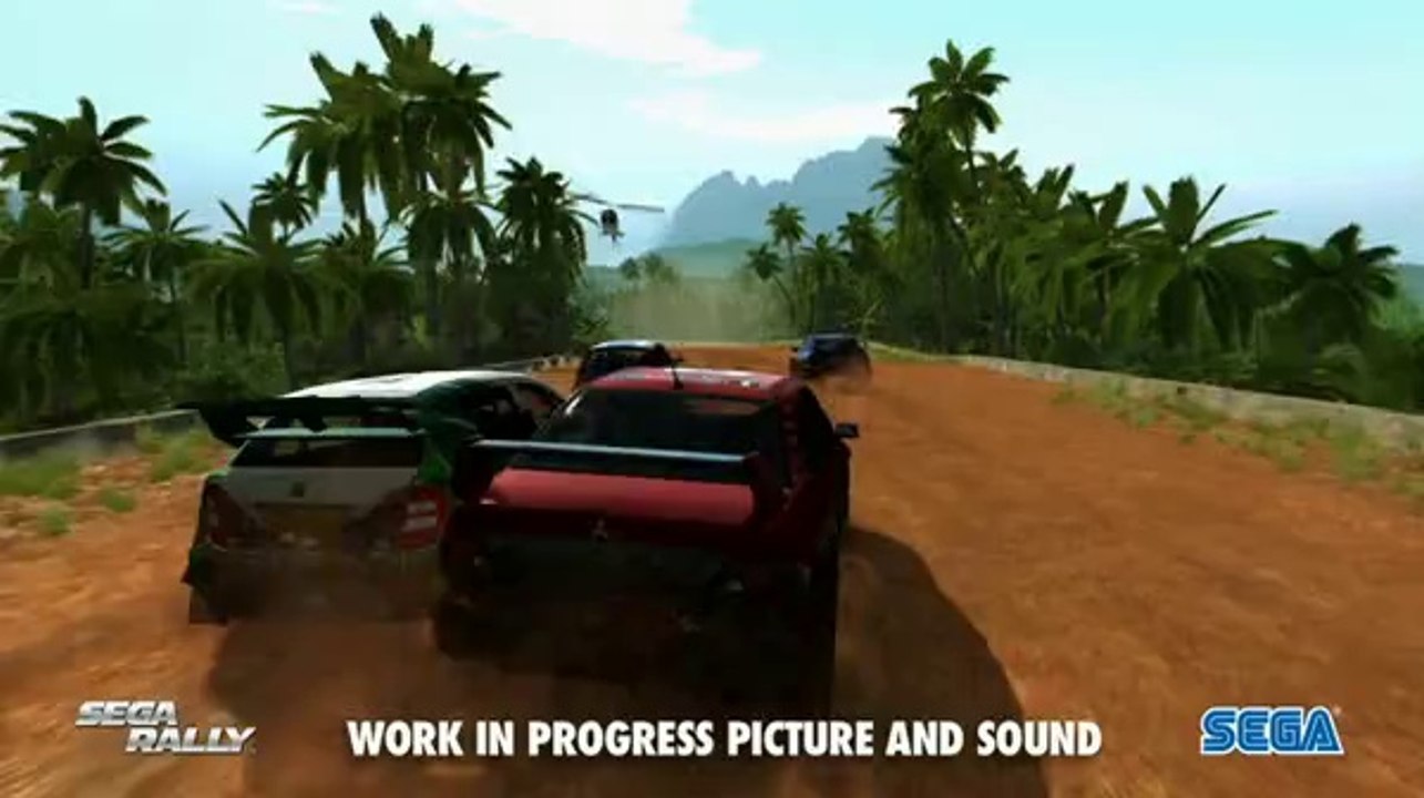 Sega Rally - Trailer Environnemental #1