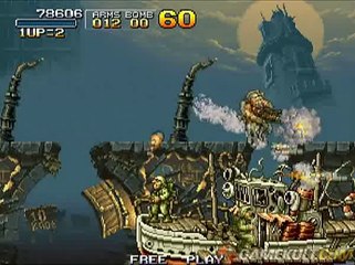 Metal Slug Anthology - Les bateaux coulent