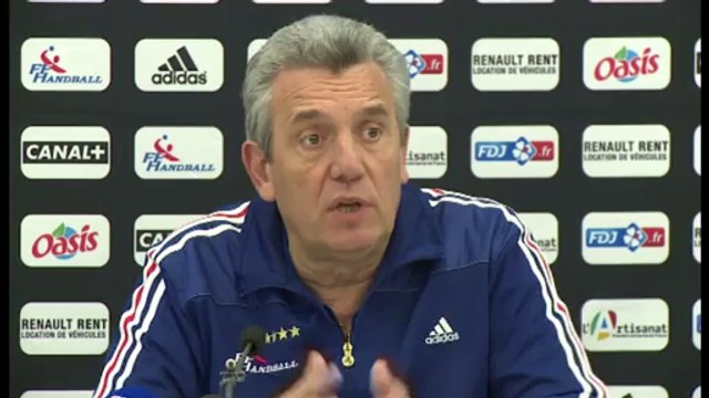 Handball, EdF - Onesta : Pas favoris pour l'Euro