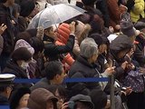 Япония: борцы сумо провели традиционный ритуал