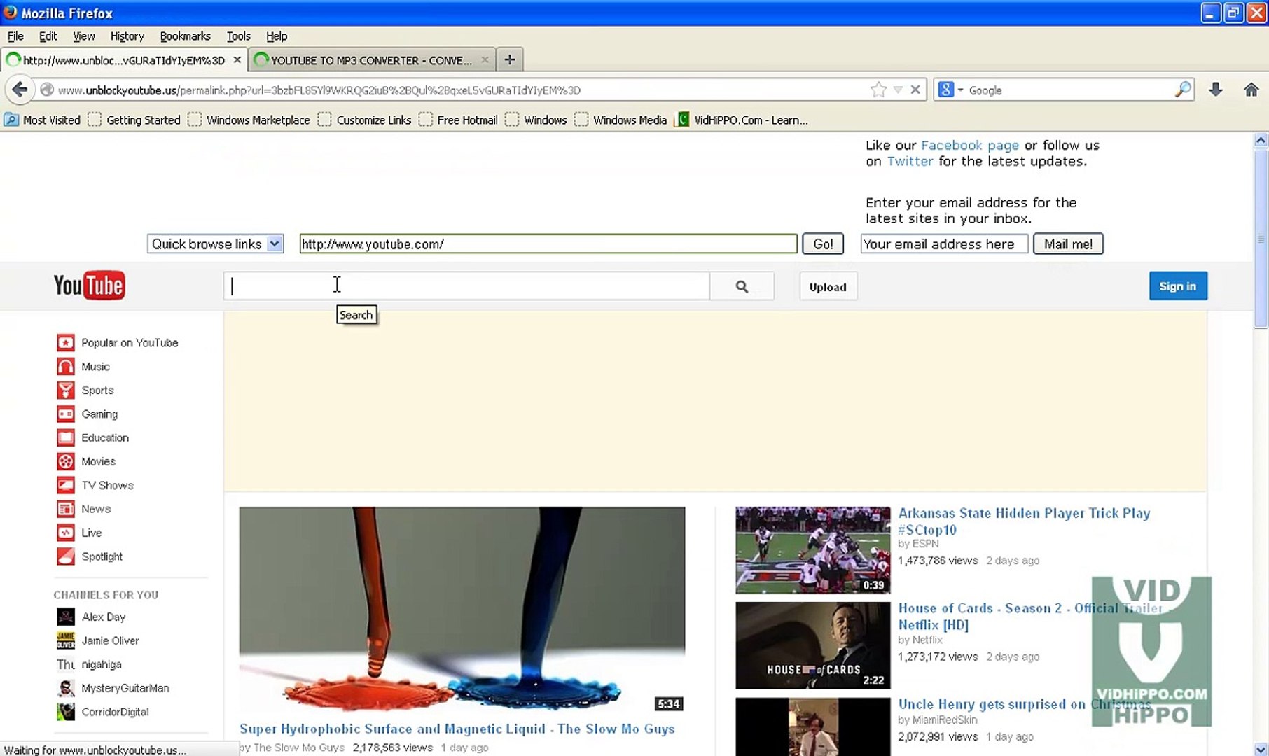 How To Download Youtube Videos in MP3 - ViDHIPPO.COM