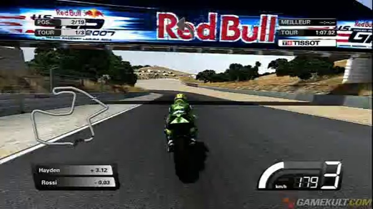 MotoGP '07 - Le corkscrew qui fait mal