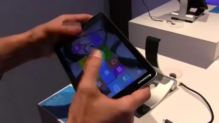 Vidéo MIIX 2 : deux hybrides 10 et 11 pouces Windows 8.1 chez Lenovo