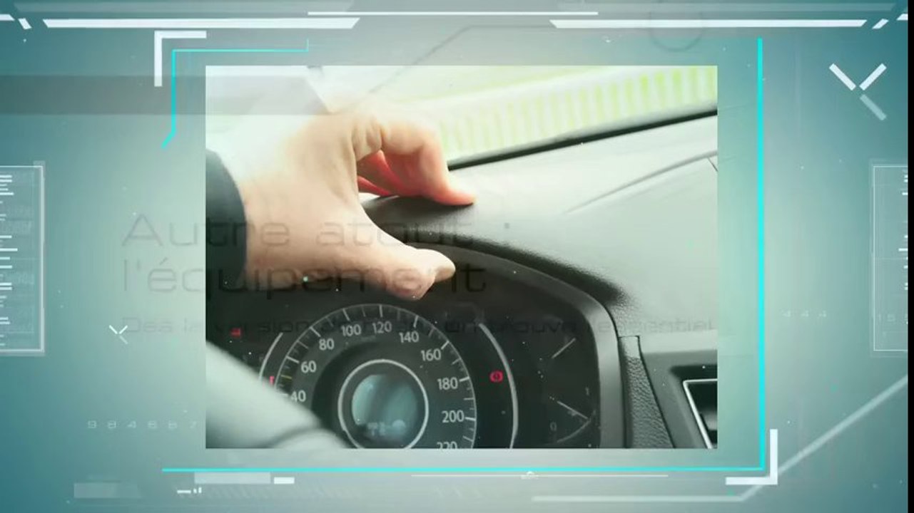 Zoom sur la Honda CR-V : l'intérieur