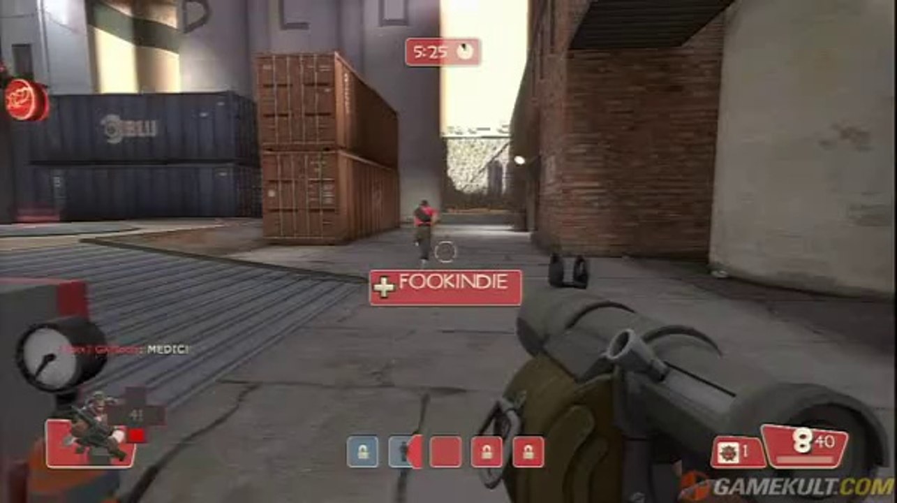 Team Fortress 2 - Le demoman en action