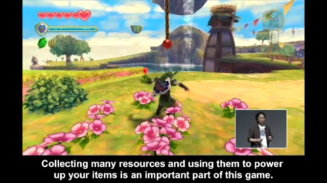 The Legend of Zelda : Skyward Sword - Miyamoto à la conférence Nintendo (sous-titré)