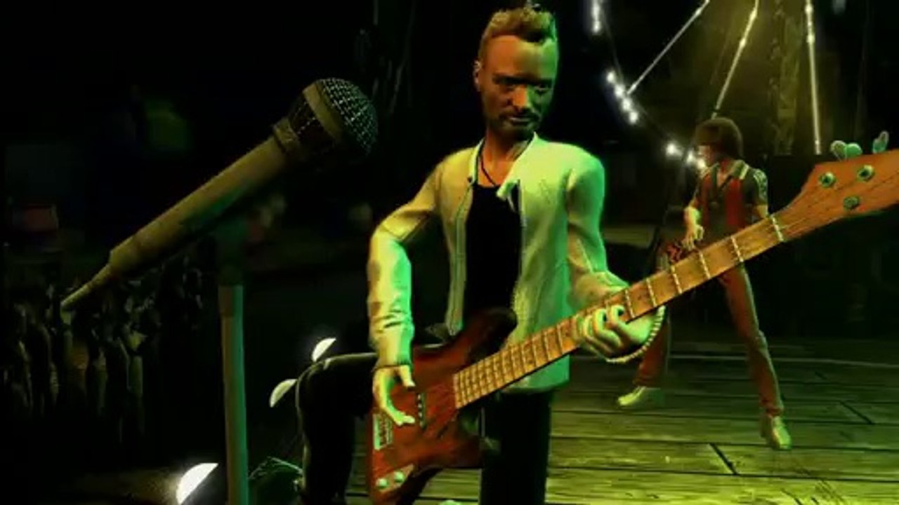 Guitar Hero : World Tour - Sting rejoint le groupe