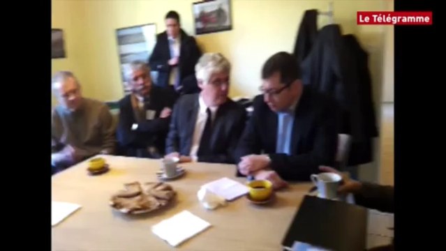 Morlaix. Philippe Martin : Je viens en Bretagne sur la pointe des pieds