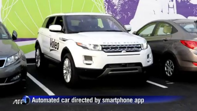 Self-parking car unveiled at Las Vegas tech fair