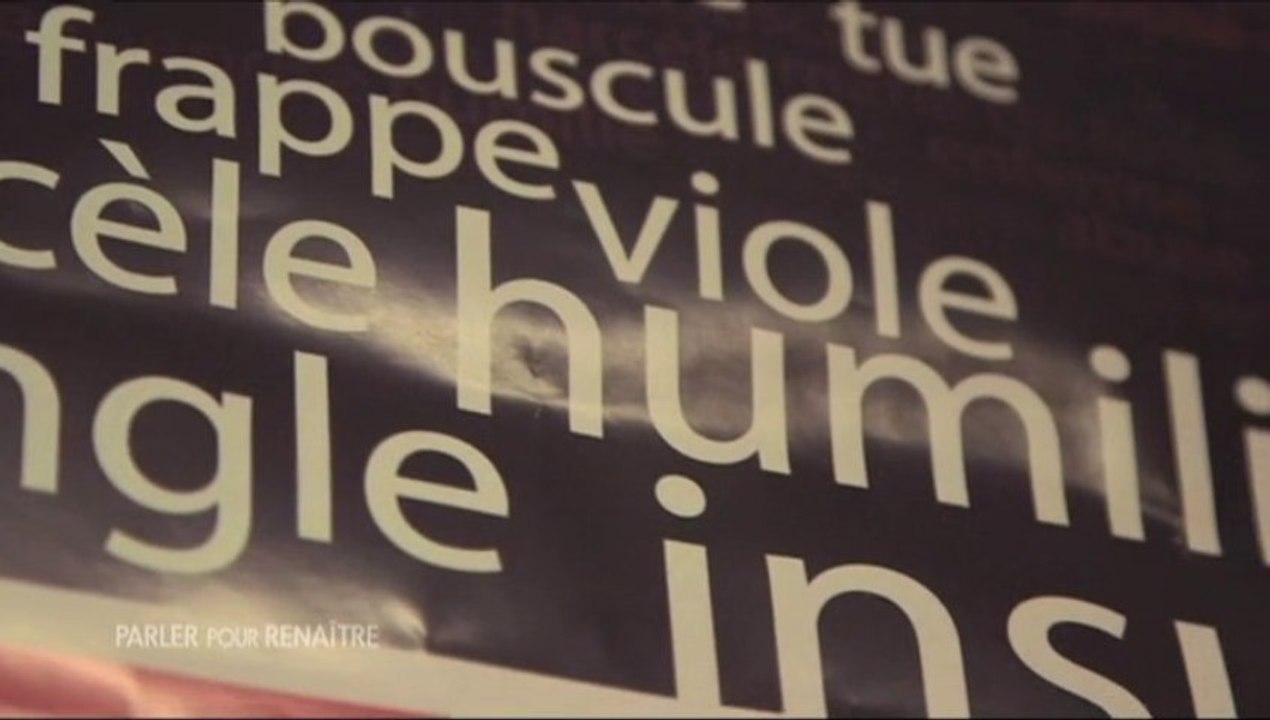 Violences conjugales, parler pour renaître